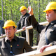 North Korean officials watch the dismantlement process of Punggye-ri nuclear test ground in Punggye-ri, North Hamgyong Province, North Korea May 24, 2018. Picture taken May 24, 2018.